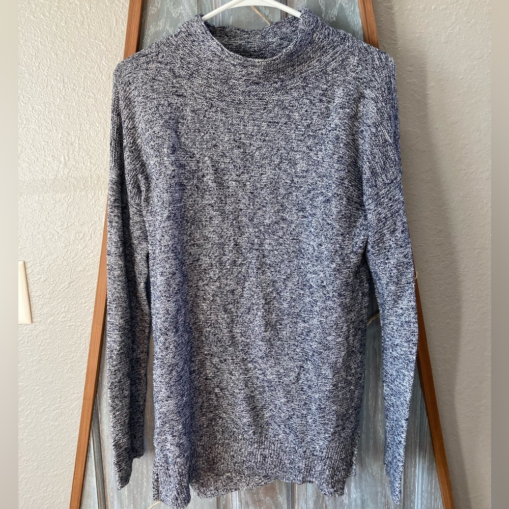 Women’s mock neck long sweater